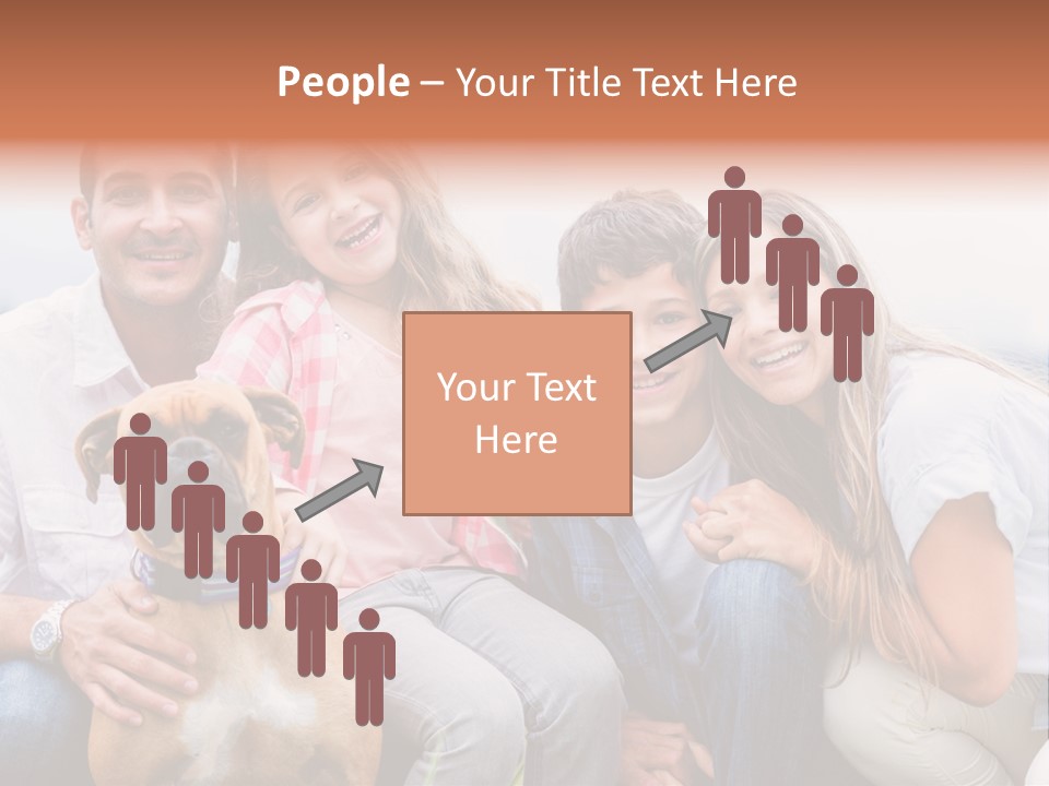 Person Pet Children PowerPoint Template