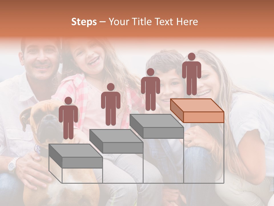 Person Pet Children PowerPoint Template