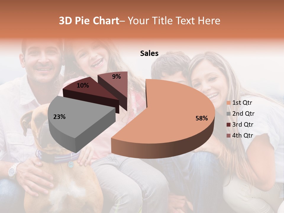 Person Pet Children PowerPoint Template