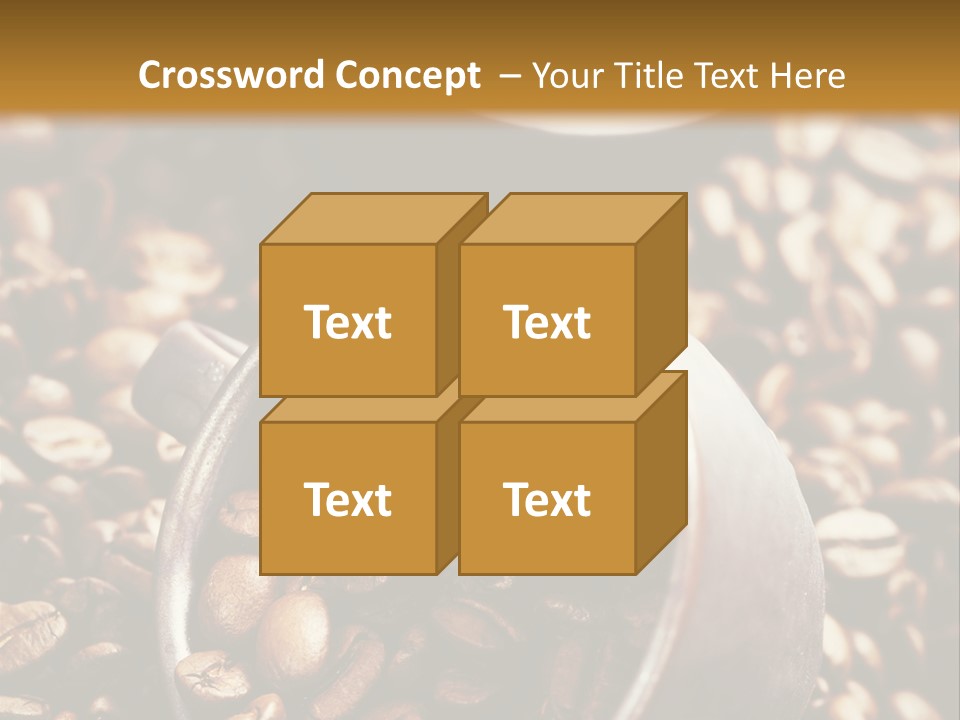 Arabica Caffeine Copyspace PowerPoint Template