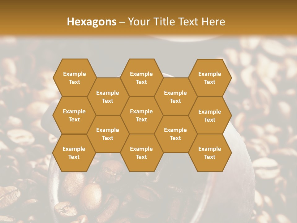 Arabica Caffeine Copyspace PowerPoint Template