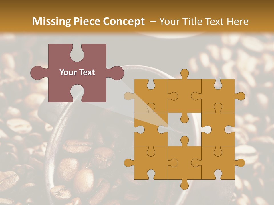 Arabica Caffeine Copyspace PowerPoint Template