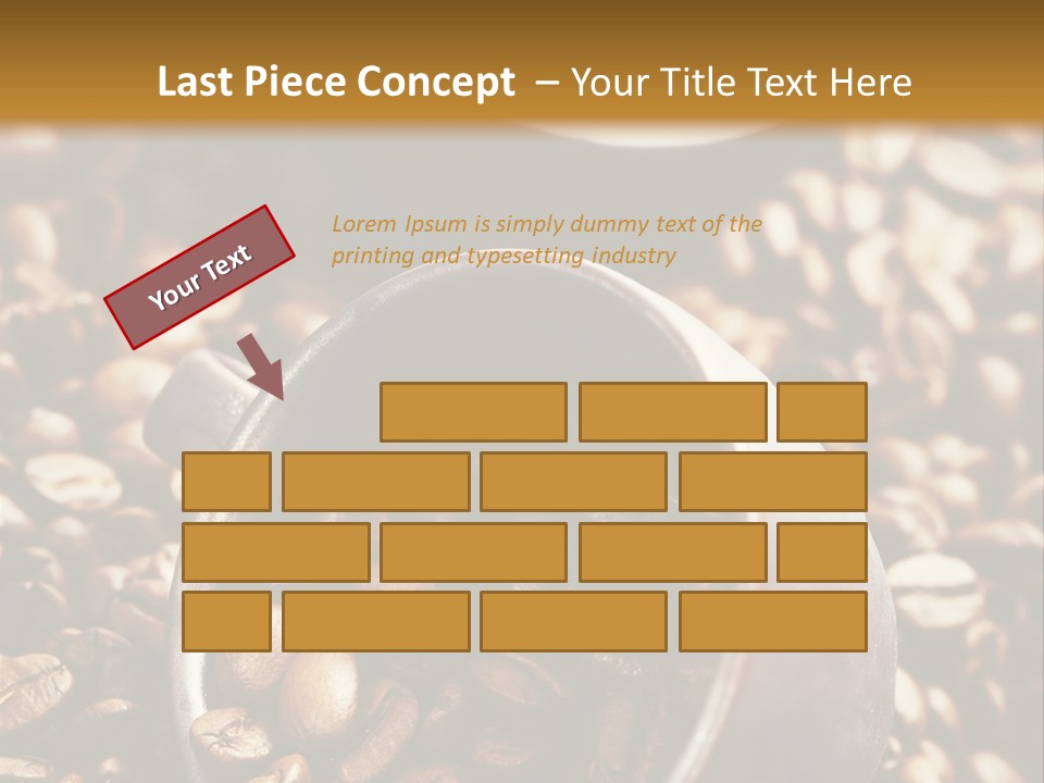 Arabica Caffeine Copyspace PowerPoint Template