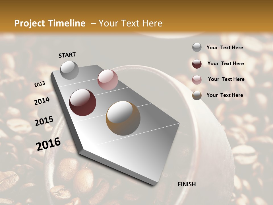 Arabica Caffeine Copyspace PowerPoint Template