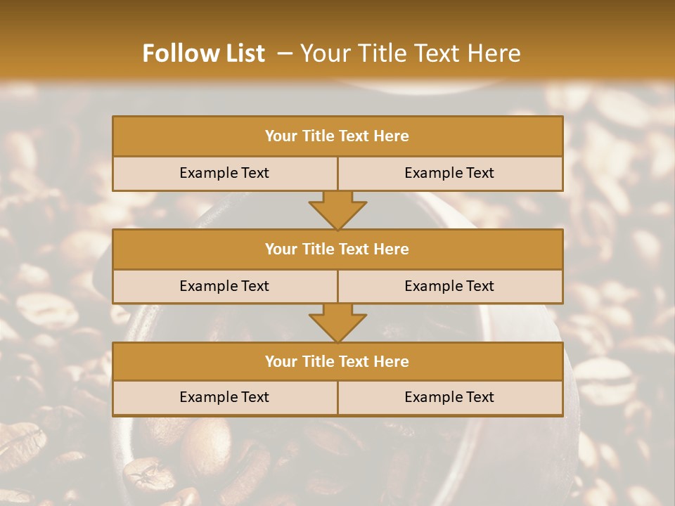 Arabica Caffeine Copyspace PowerPoint Template