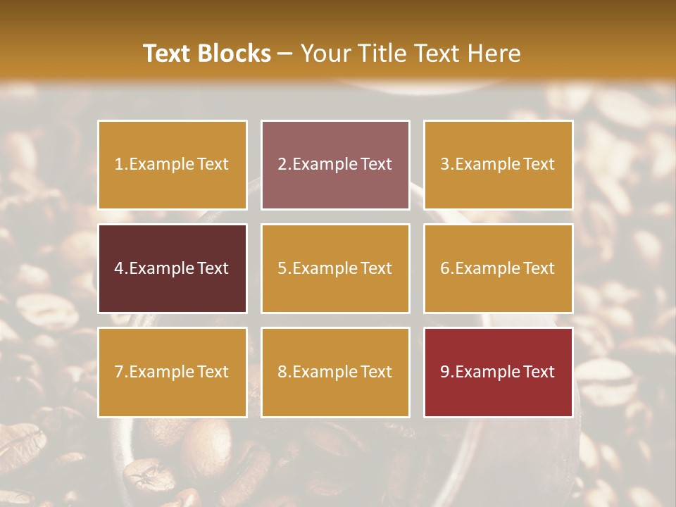 Arabica Caffeine Copyspace PowerPoint Template
