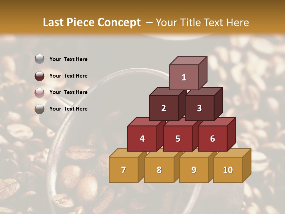 Arabica Caffeine Copyspace PowerPoint Template