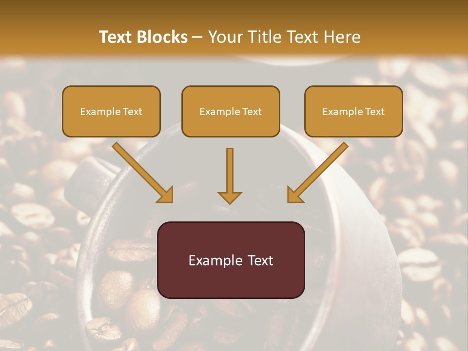Arabica Caffeine Copyspace PowerPoint Template