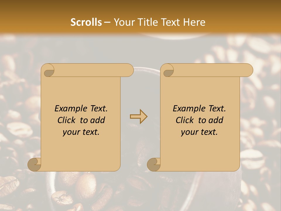 Arabica Caffeine Copyspace PowerPoint Template