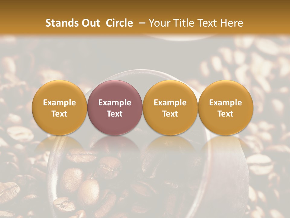 Arabica Caffeine Copyspace PowerPoint Template