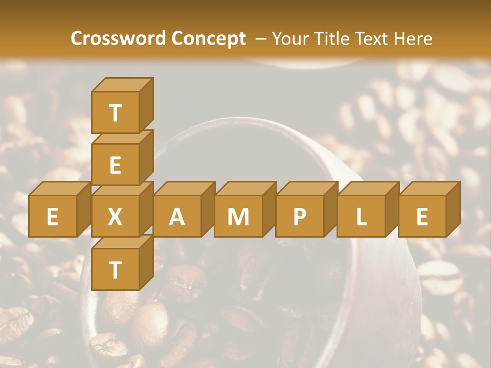 Arabica Caffeine Copyspace PowerPoint Template