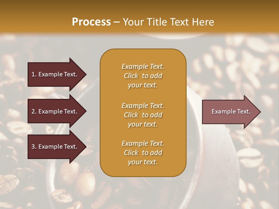 Arabica Caffeine Copyspace PowerPoint Template