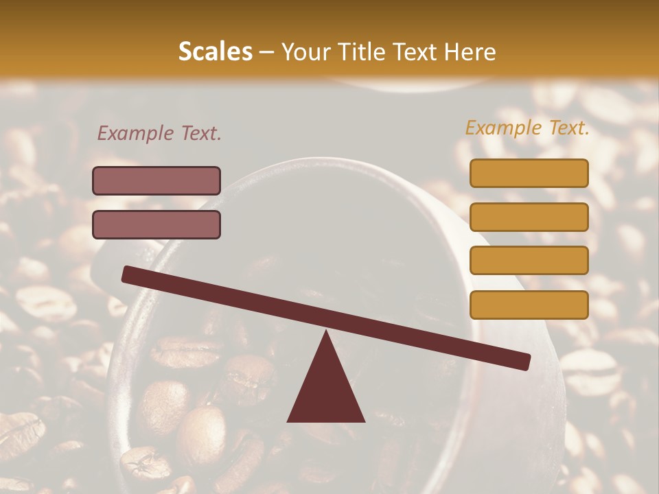 Arabica Caffeine Copyspace PowerPoint Template