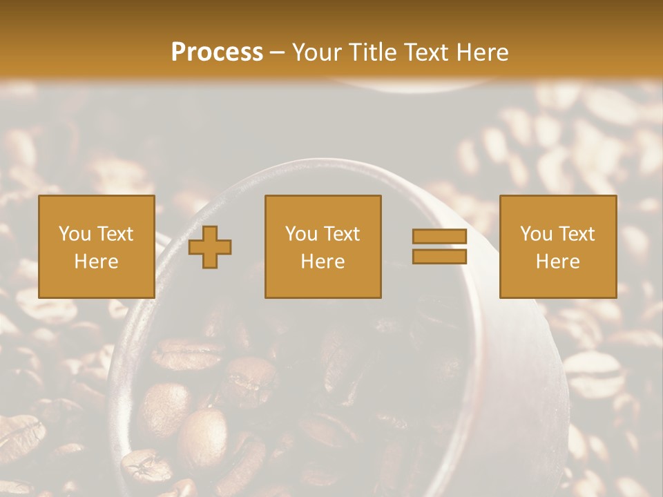 Arabica Caffeine Copyspace PowerPoint Template