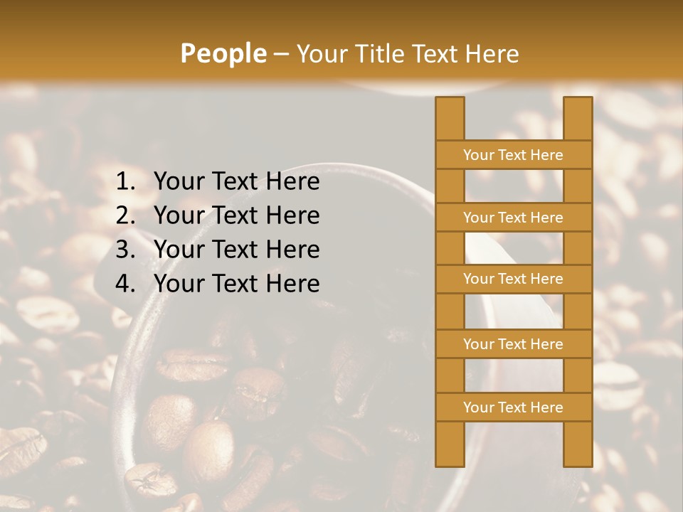 Arabica Caffeine Copyspace PowerPoint Template