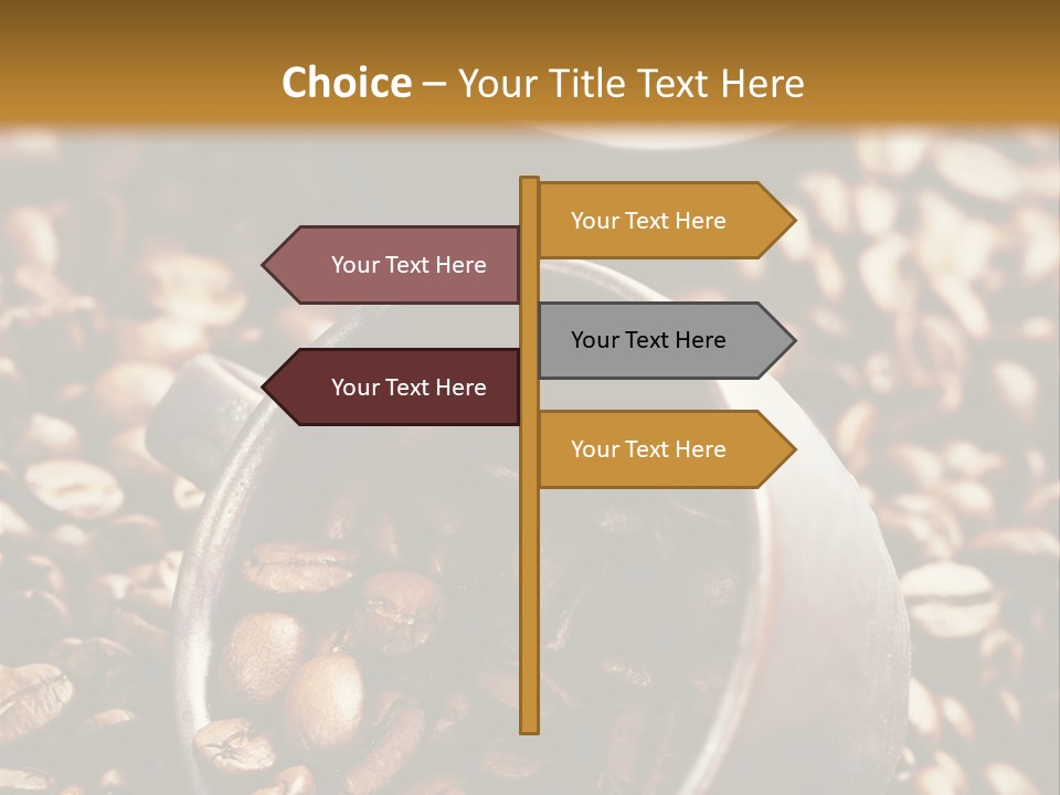 Arabica Caffeine Copyspace PowerPoint Template