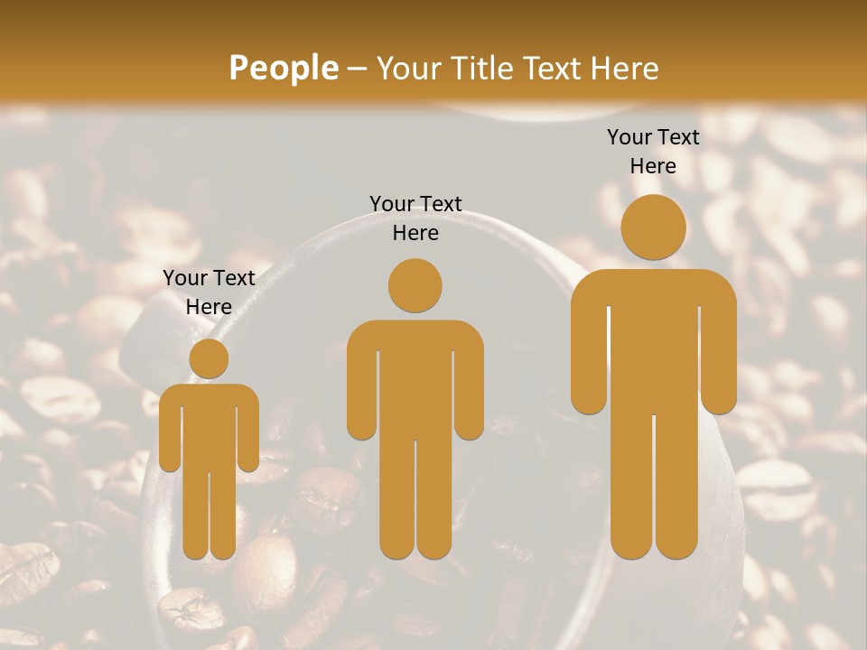 Arabica Caffeine Copyspace PowerPoint Template