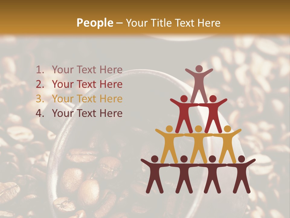 Arabica Caffeine Copyspace PowerPoint Template