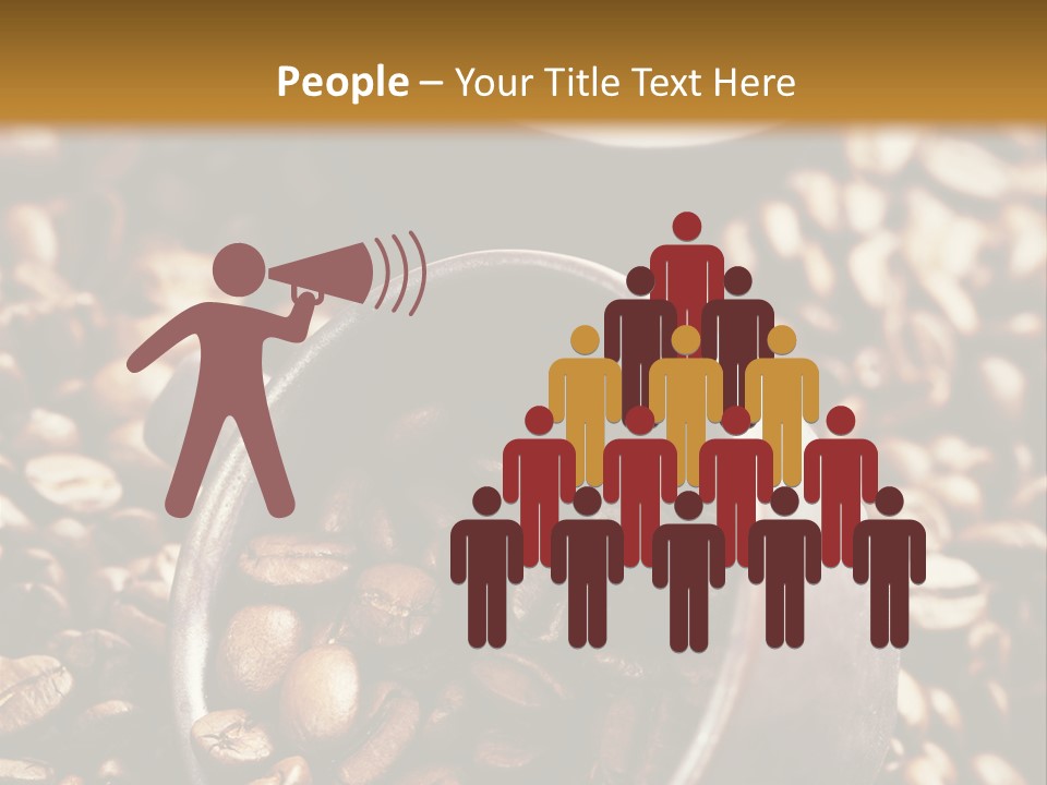 Arabica Caffeine Copyspace PowerPoint Template