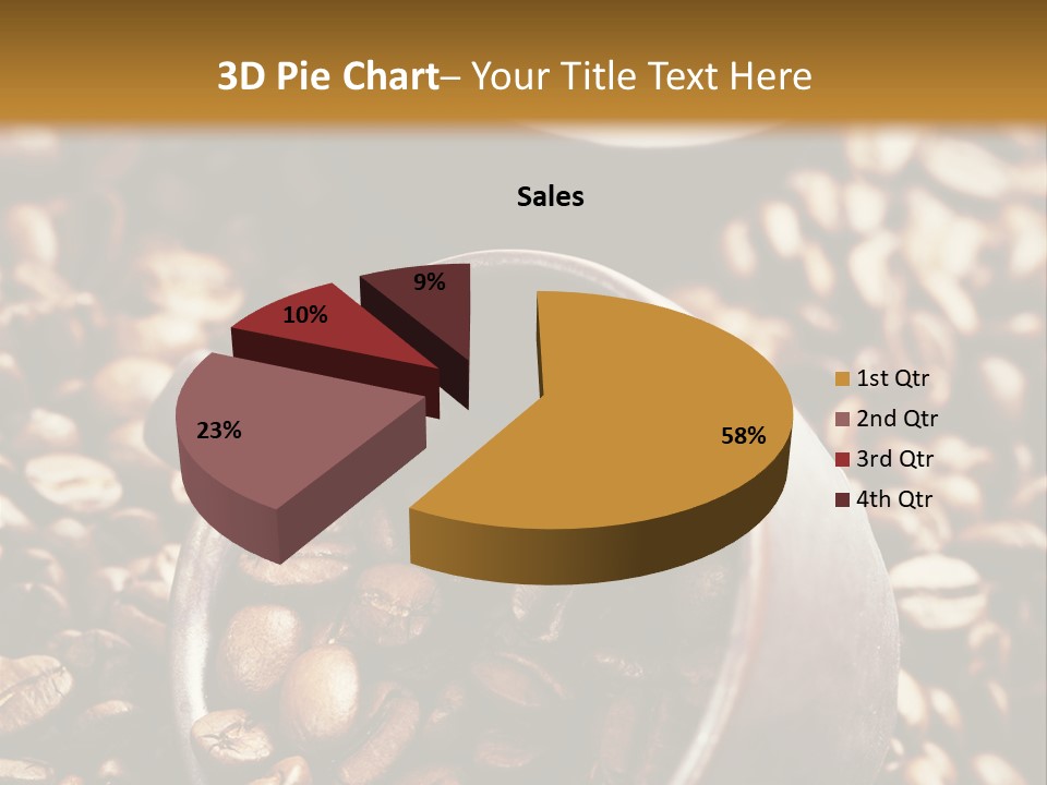Arabica Caffeine Copyspace PowerPoint Template