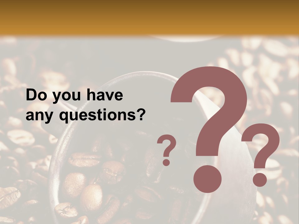 Arabica Caffeine Copyspace PowerPoint Template