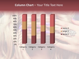 Lilac Portrait Fashion PowerPoint Template