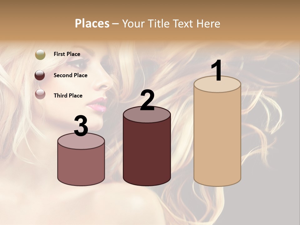 Mak Up Eyes Accessory PowerPoint Template