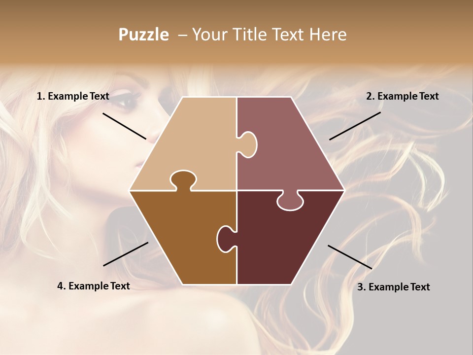 Mak Up Eyes Accessory PowerPoint Template