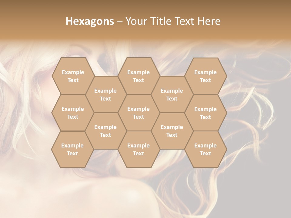 Mak Up Eyes Accessory PowerPoint Template