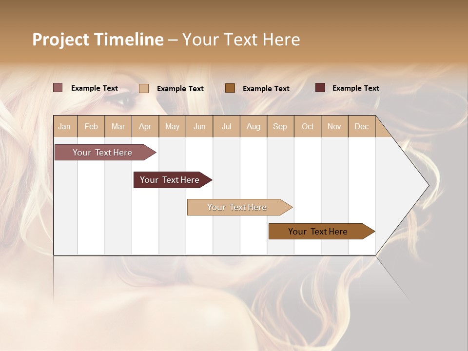 Mak Up Eyes Accessory PowerPoint Template