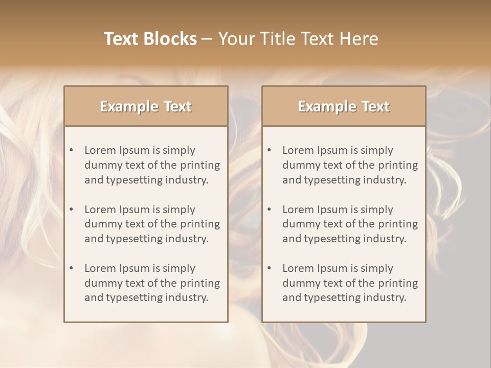 Mak Up Eyes Accessory PowerPoint Template