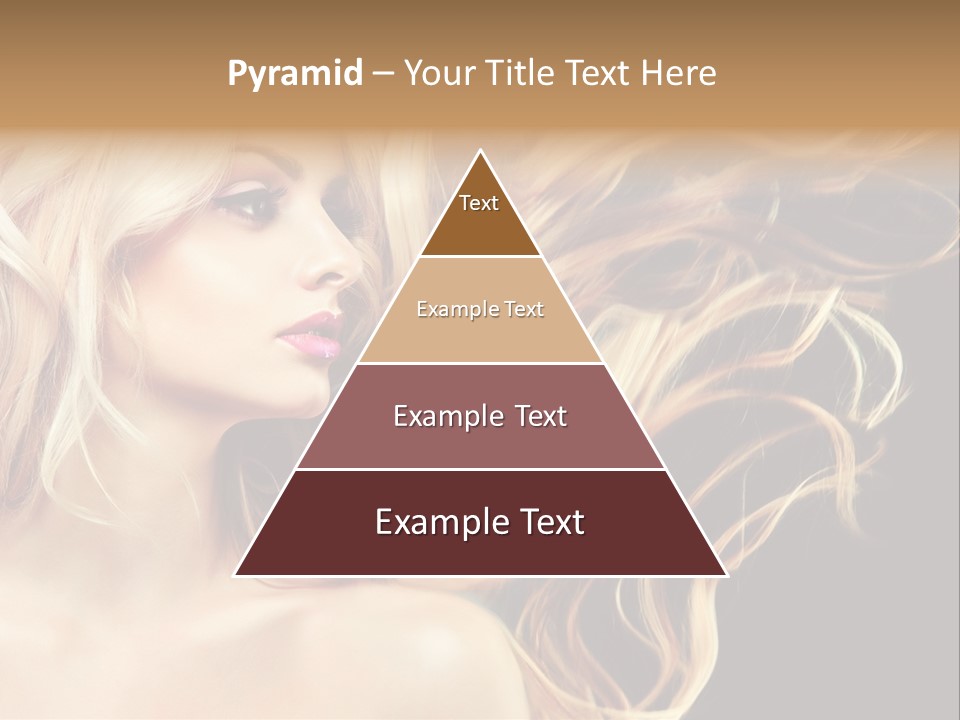 Mak Up Eyes Accessory PowerPoint Template