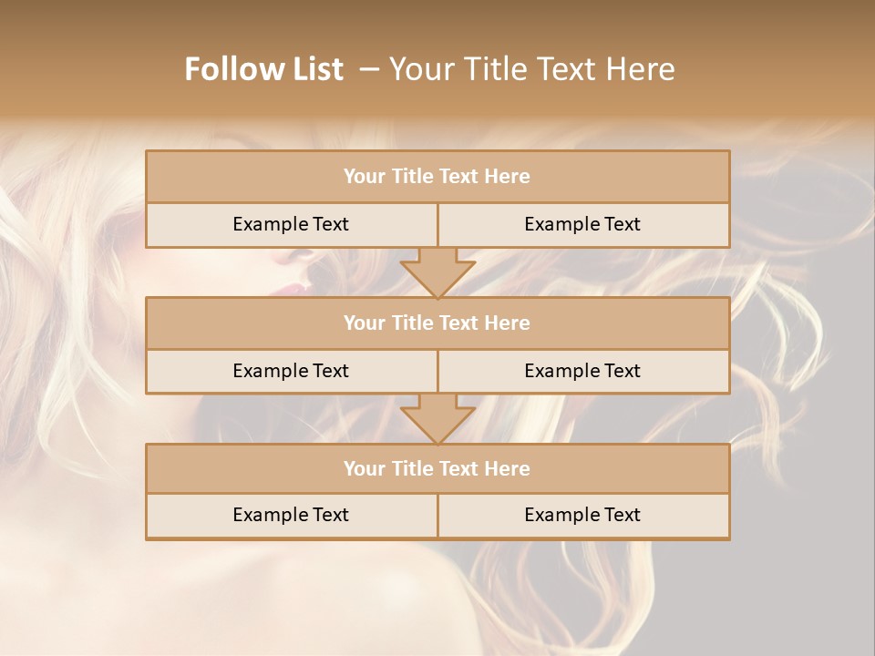 Mak Up Eyes Accessory PowerPoint Template