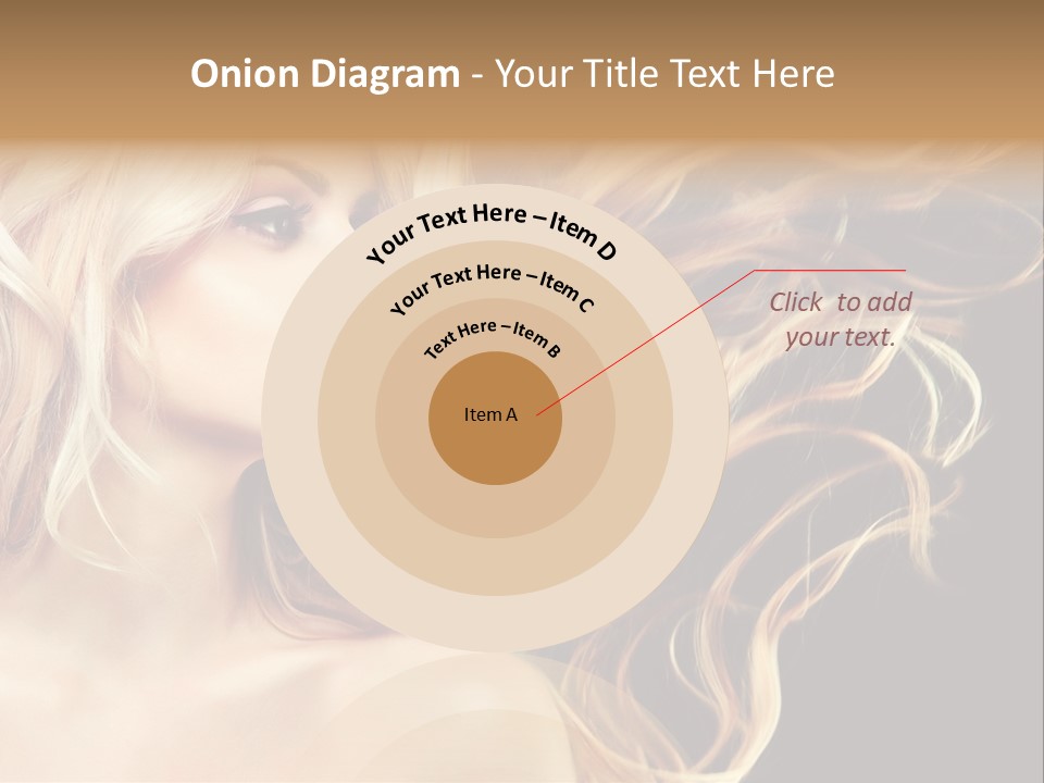 Mak Up Eyes Accessory PowerPoint Template