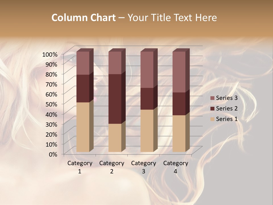 Mak Up Eyes Accessory PowerPoint Template