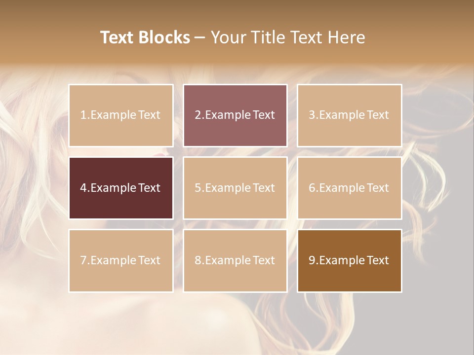 Mak Up Eyes Accessory PowerPoint Template