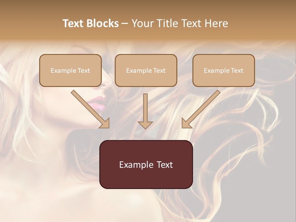 Mak Up Eyes Accessory PowerPoint Template