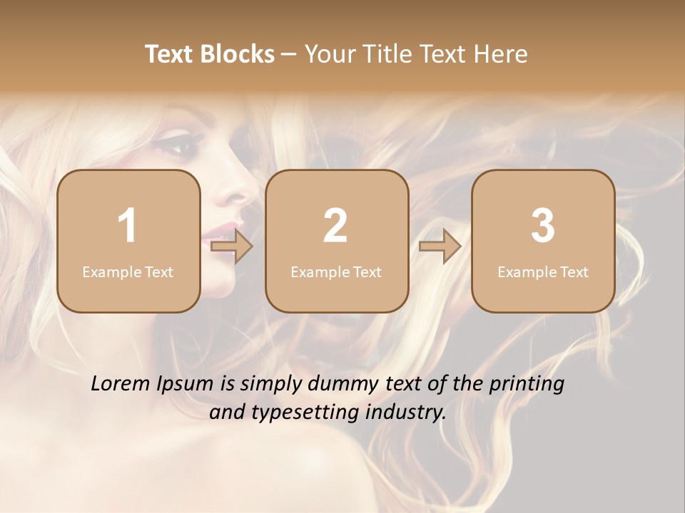 Mak Up Eyes Accessory PowerPoint Template