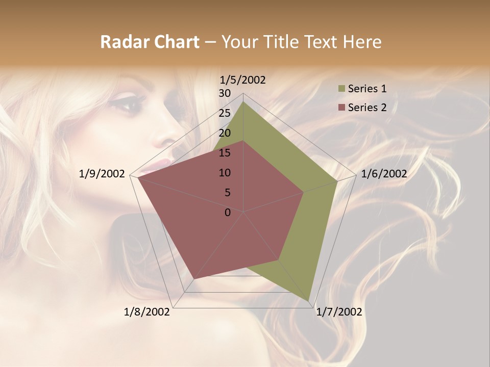 Mak Up Eyes Accessory PowerPoint Template