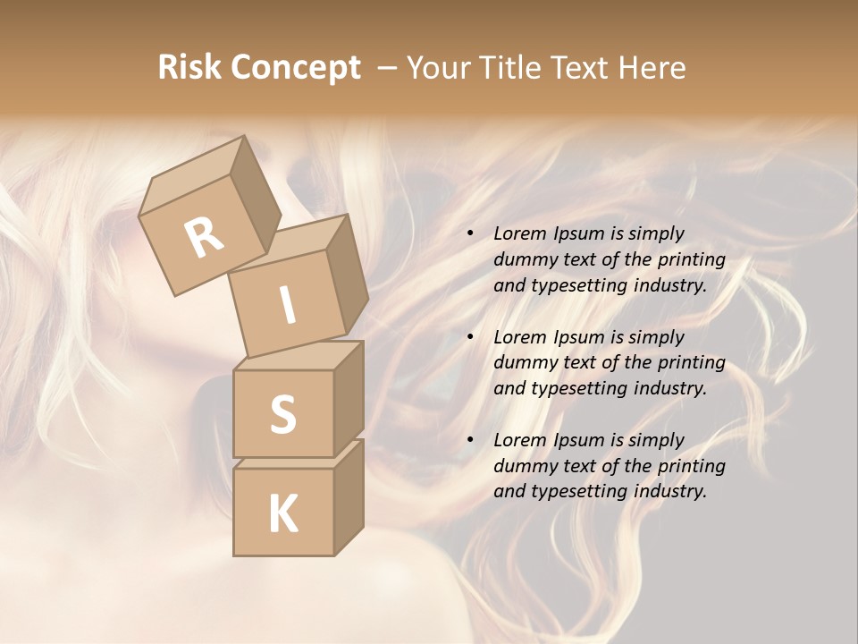 Mak Up Eyes Accessory PowerPoint Template