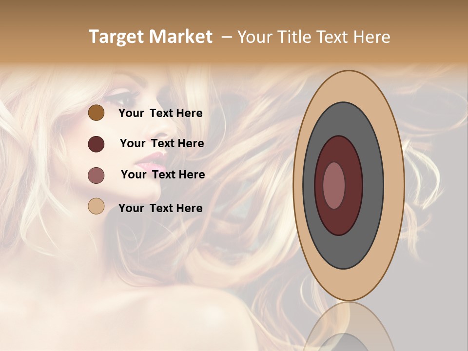 Mak Up Eyes Accessory PowerPoint Template
