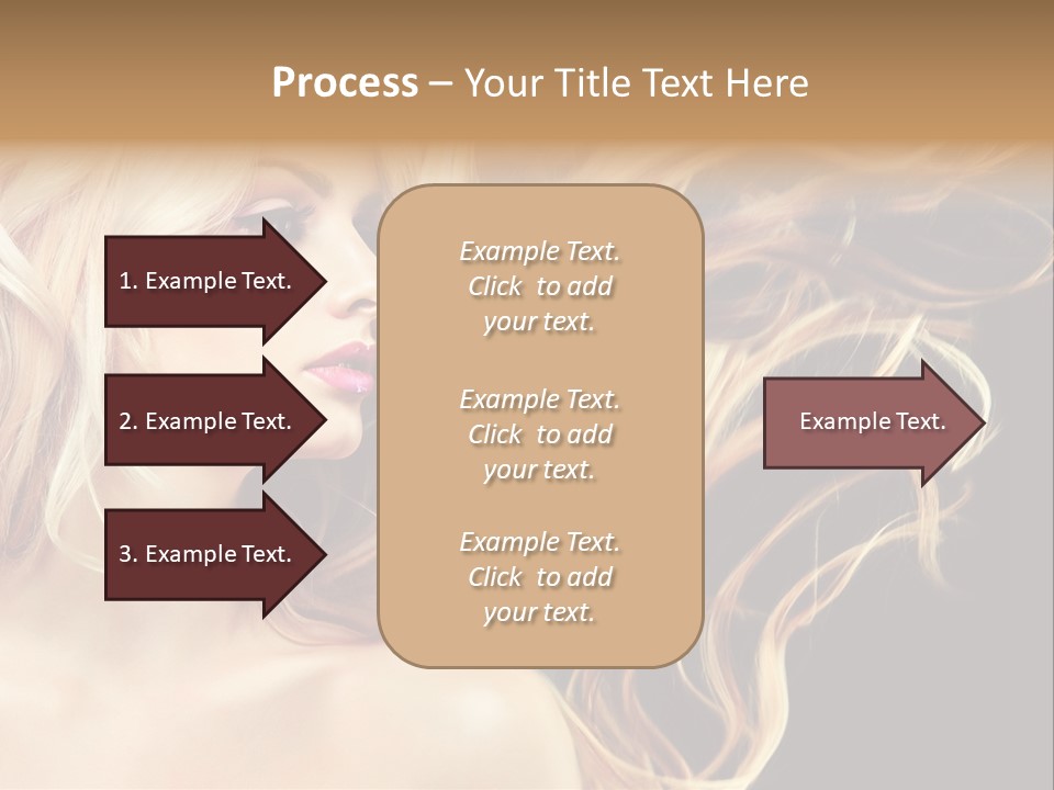 Mak Up Eyes Accessory PowerPoint Template