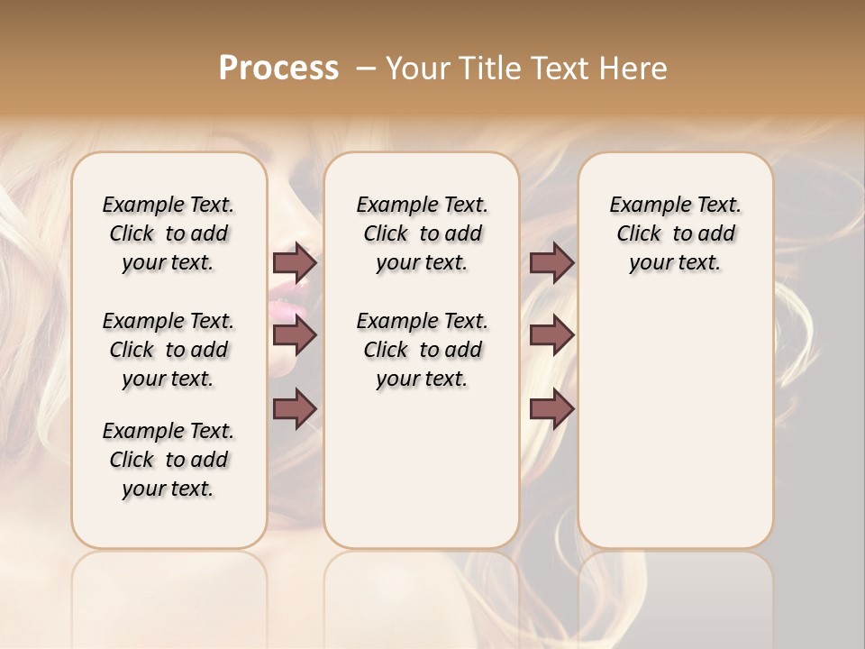 Mak Up Eyes Accessory PowerPoint Template