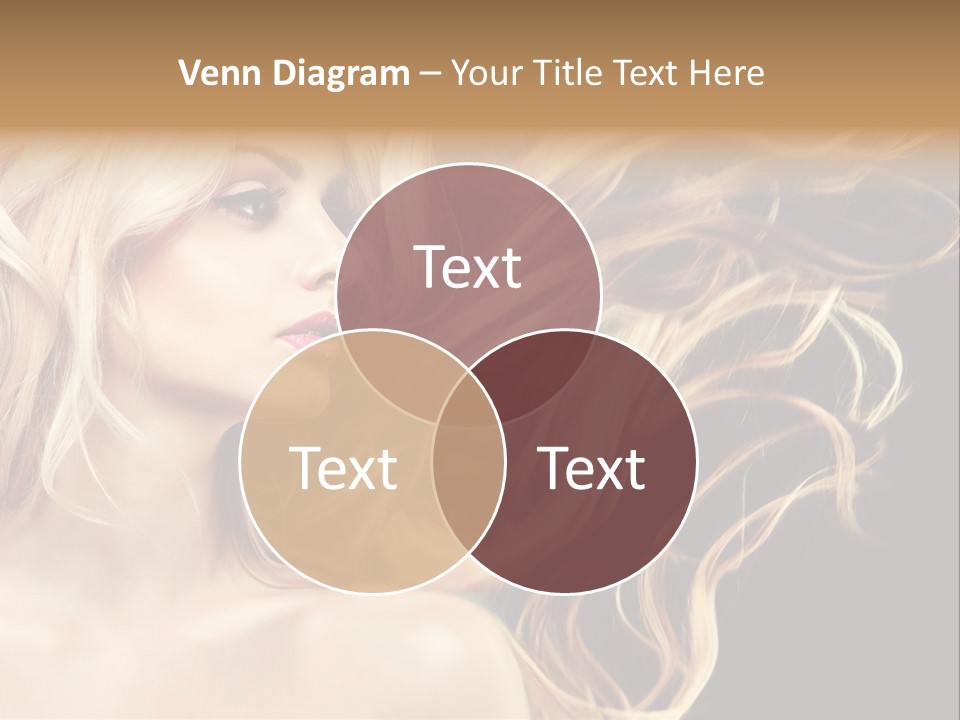 Mak Up Eyes Accessory PowerPoint Template