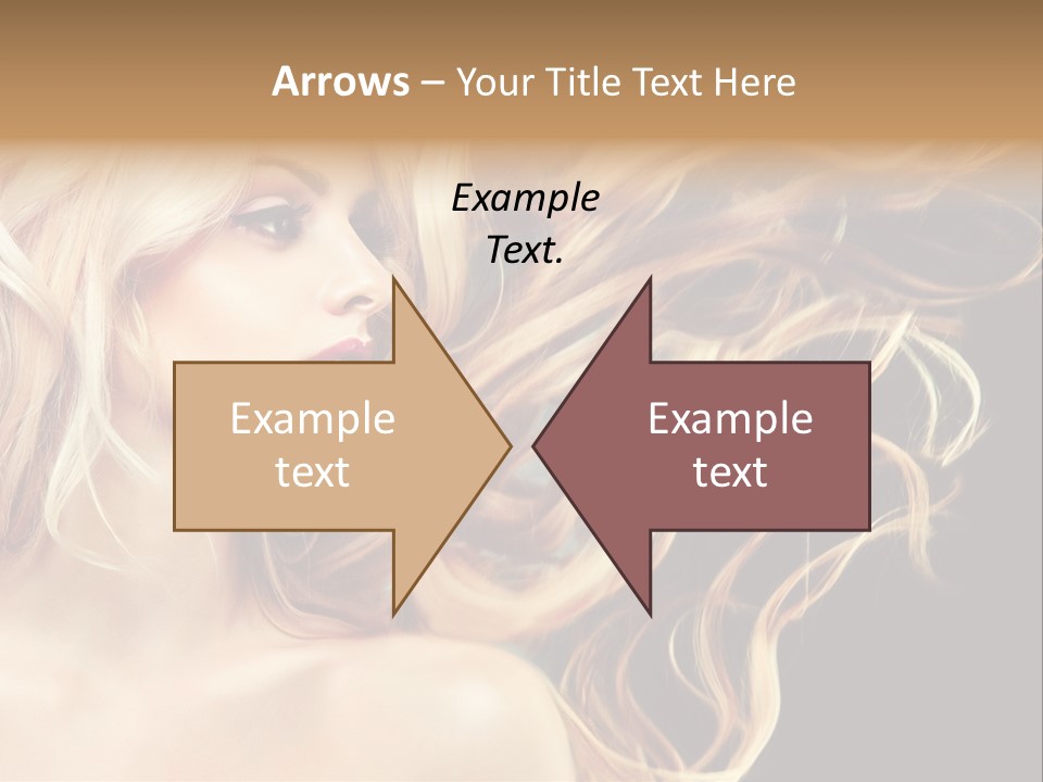 Mak Up Eyes Accessory PowerPoint Template