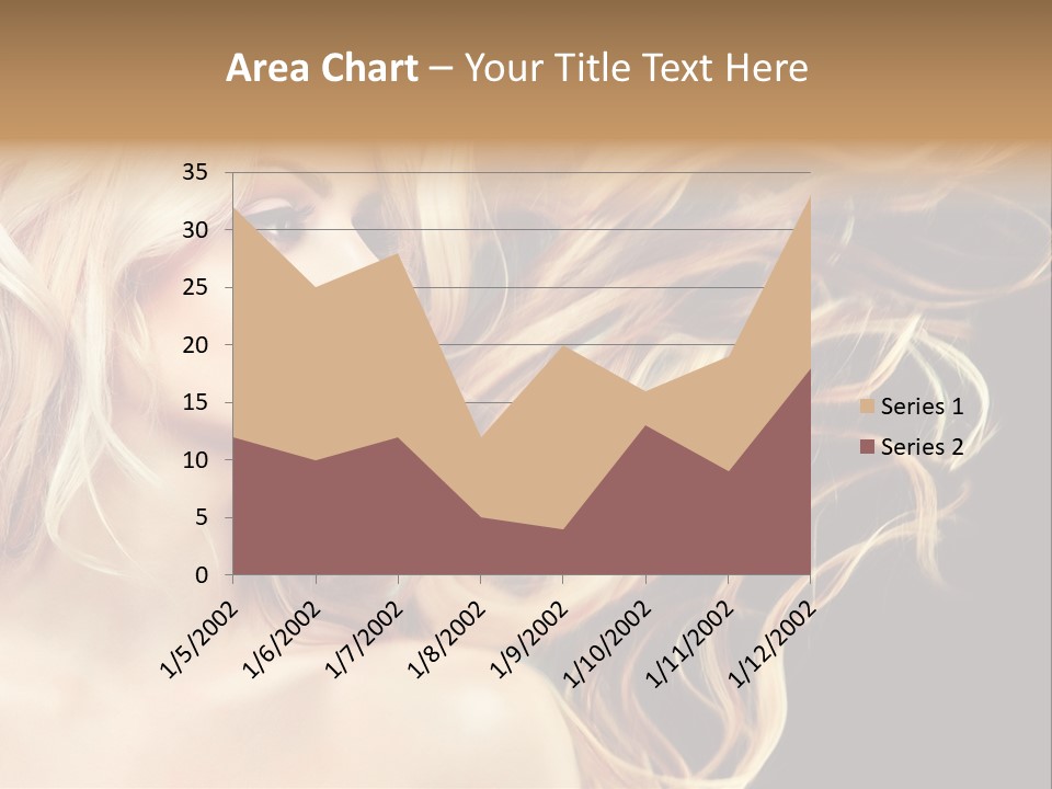 Mak Up Eyes Accessory PowerPoint Template