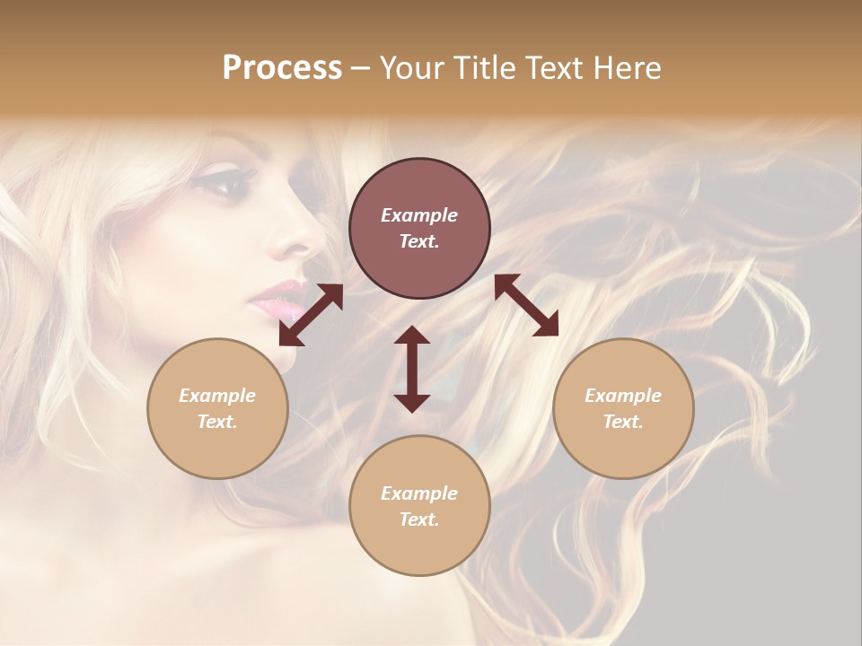 Mak Up Eyes Accessory PowerPoint Template