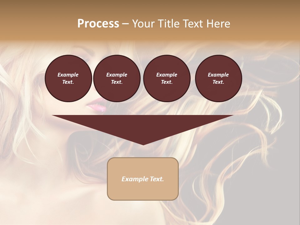 Mak Up Eyes Accessory PowerPoint Template