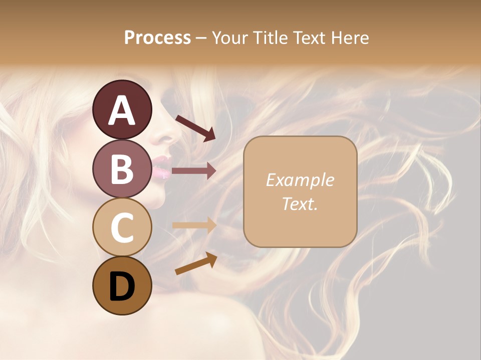 Mak Up Eyes Accessory PowerPoint Template