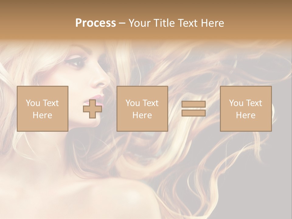 Mak Up Eyes Accessory PowerPoint Template